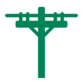 electric line icon